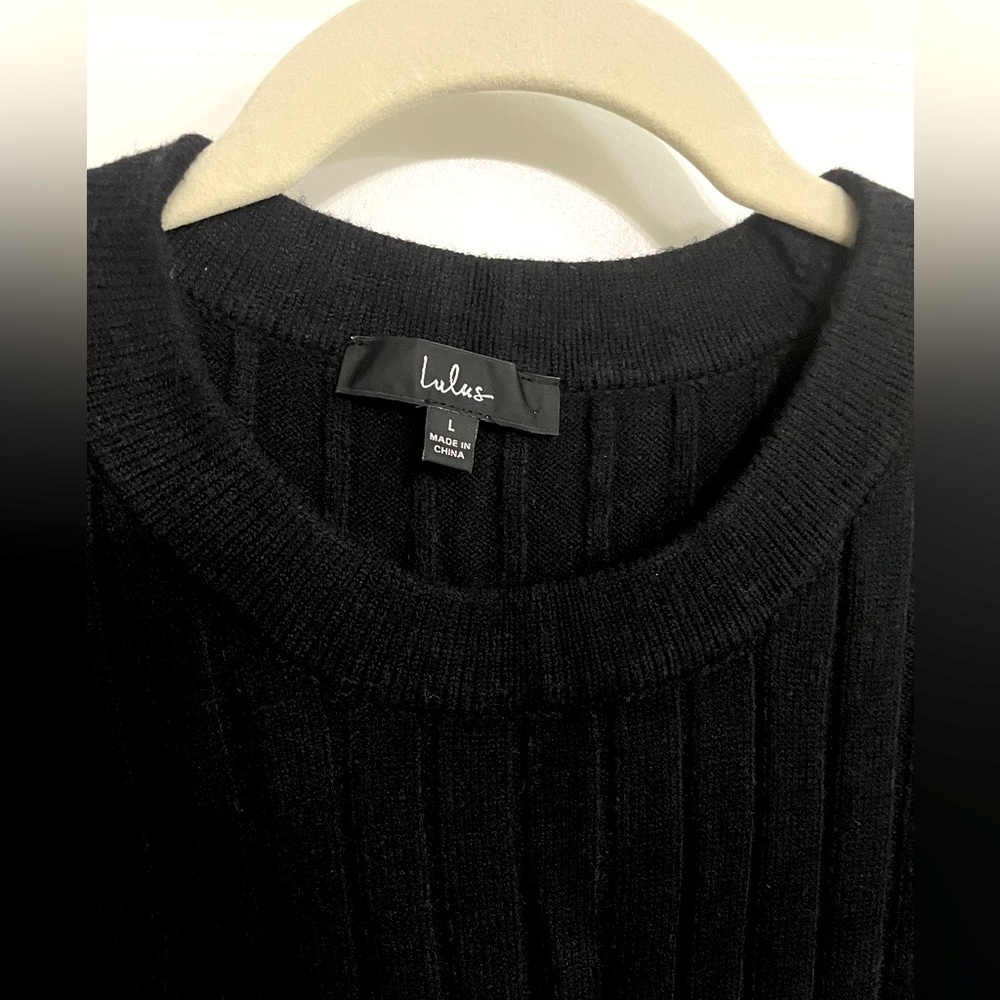 Lulus Black Body Con Dress